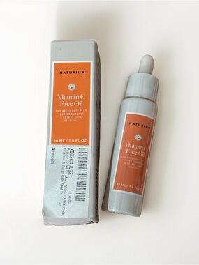 Naturium Vitamin C Face Oil  1 fl oz New Sealed Bottle Seed Oil Glowing